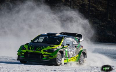 Bokiem na lodzie z prędkością 150 km/h, czyli Avalon Extreme Ice Drift.